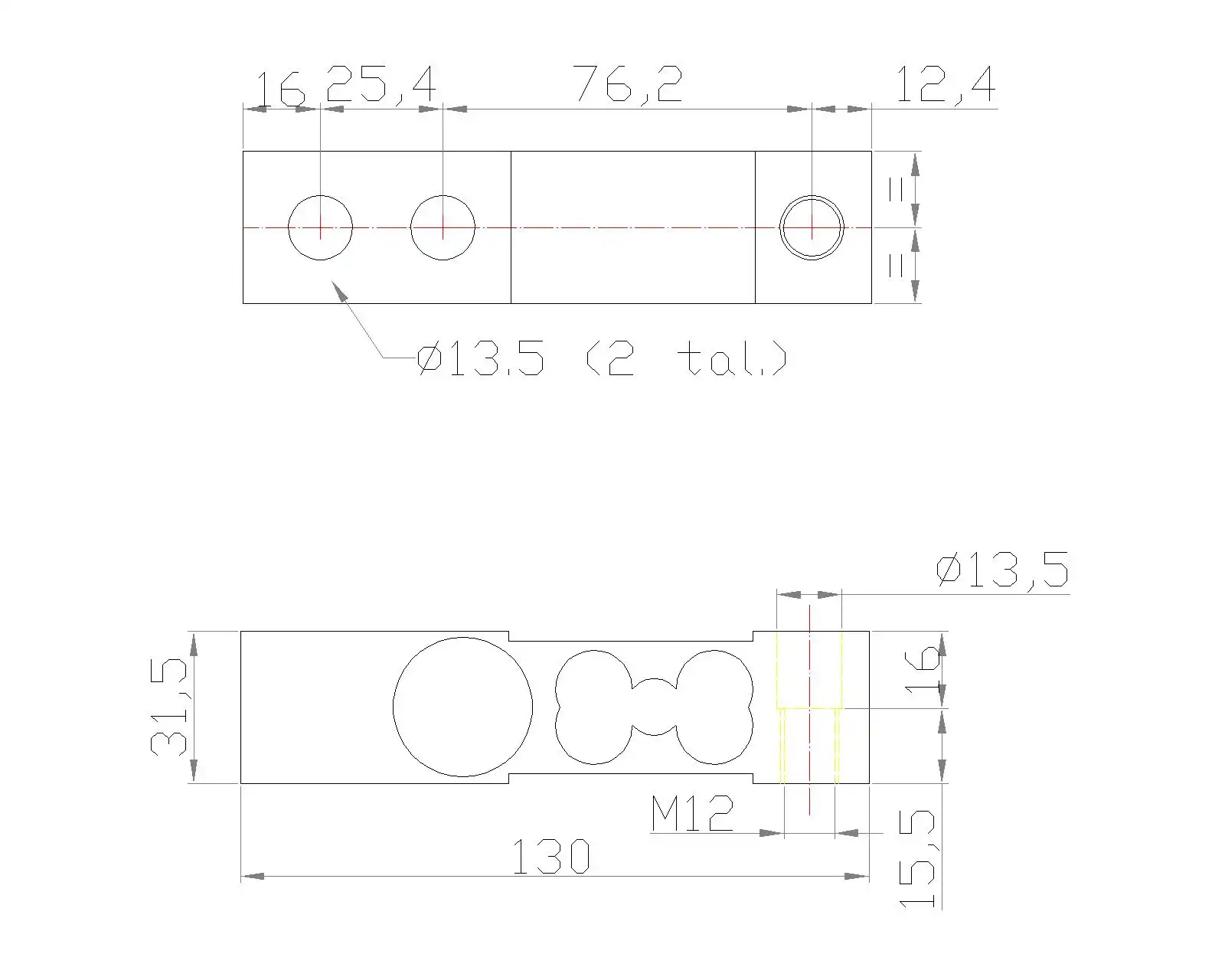CT-A0 drawing