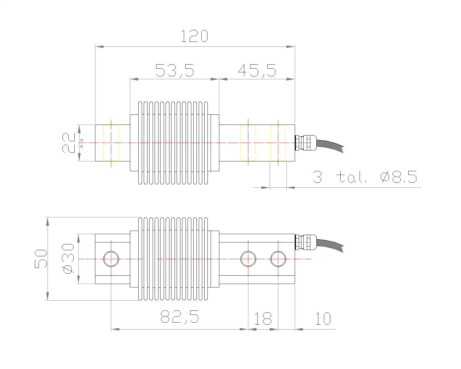 FLE-1 drawing