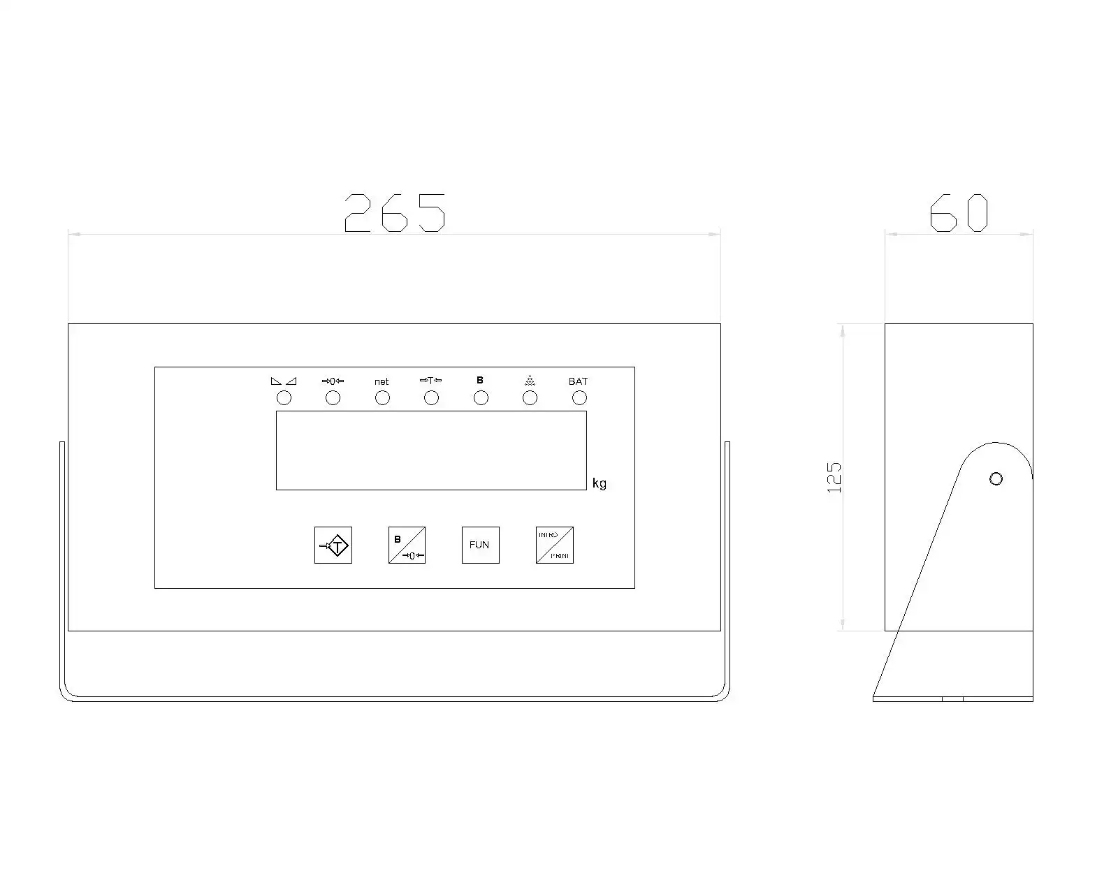 VN1 double display drawing